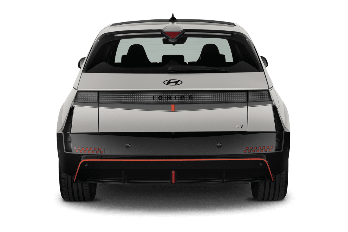 Heckansicht eines Hyundai Ioniq 5 N (neues Modell)