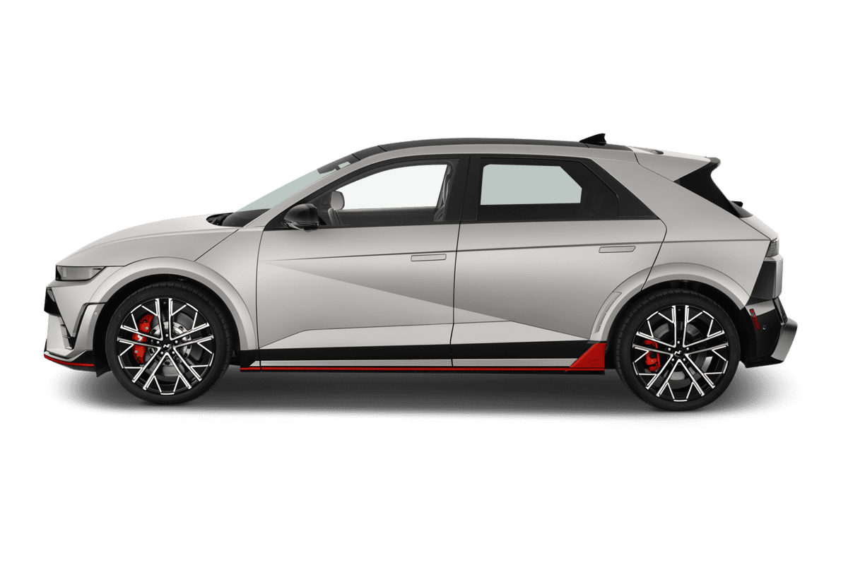 Seitenansicht eines Hyundai Ioniq 5 N 