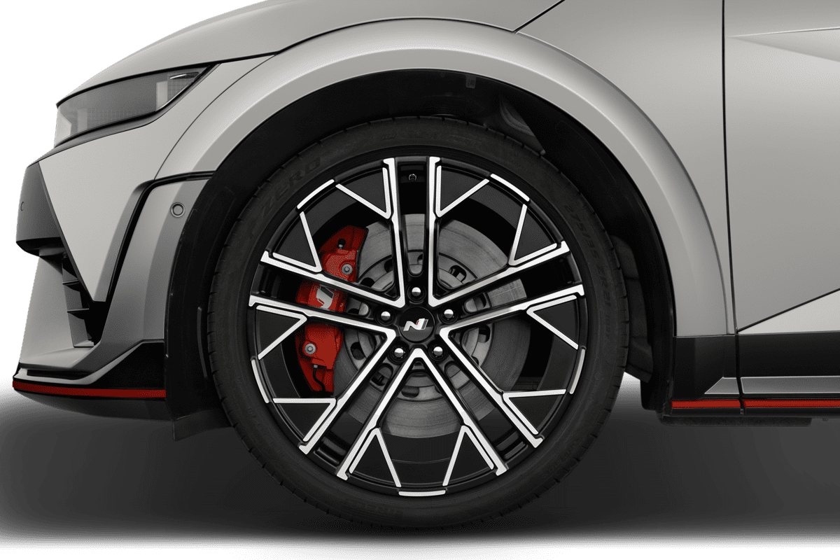 Radkappe oder Felge eines Hyundai Ioniq 5 N 
