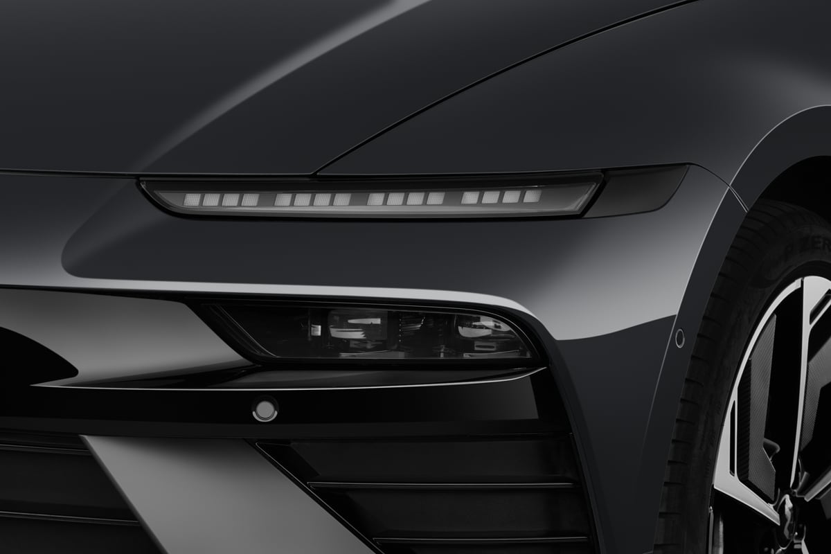 Frontscheinwerfer eines Hyundai Ioniq 6