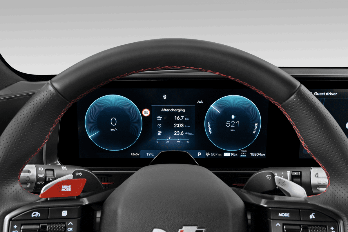 Kombiinstrument eines Hyundai Ioniq 6