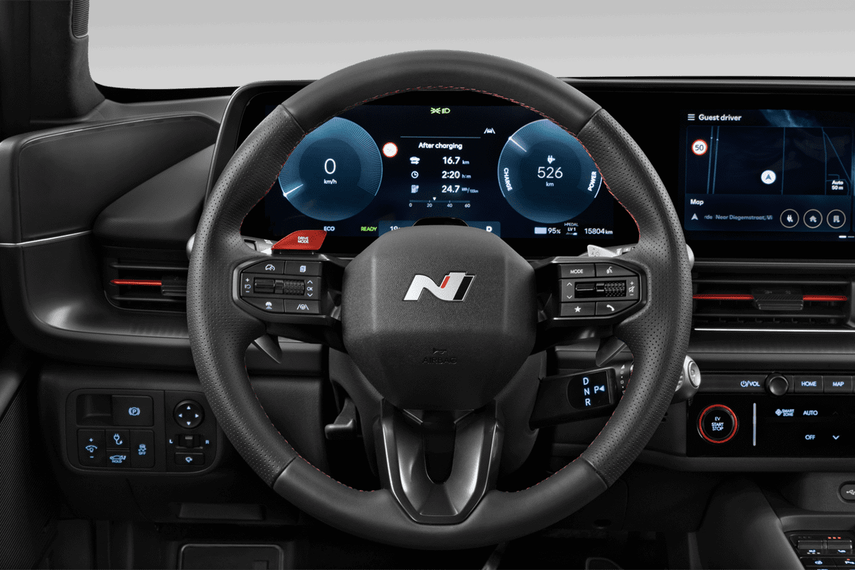 Lenkrad eines Hyundai Ioniq 6