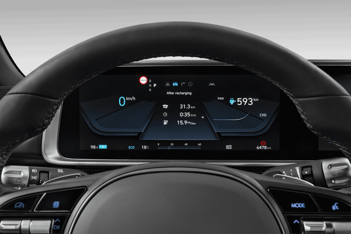 Kombiinstrument eines Hyundai Ioniq 6