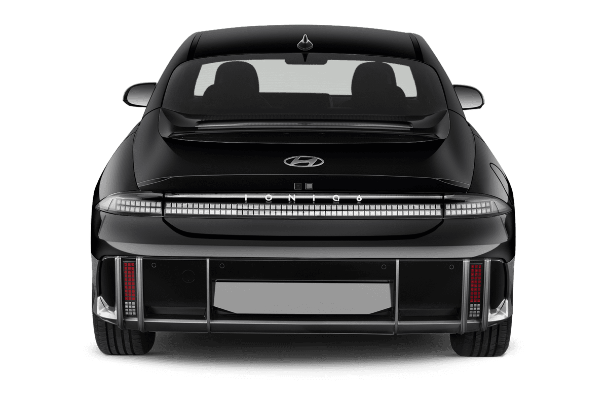 Heckansicht eines Hyundai Ioniq 6