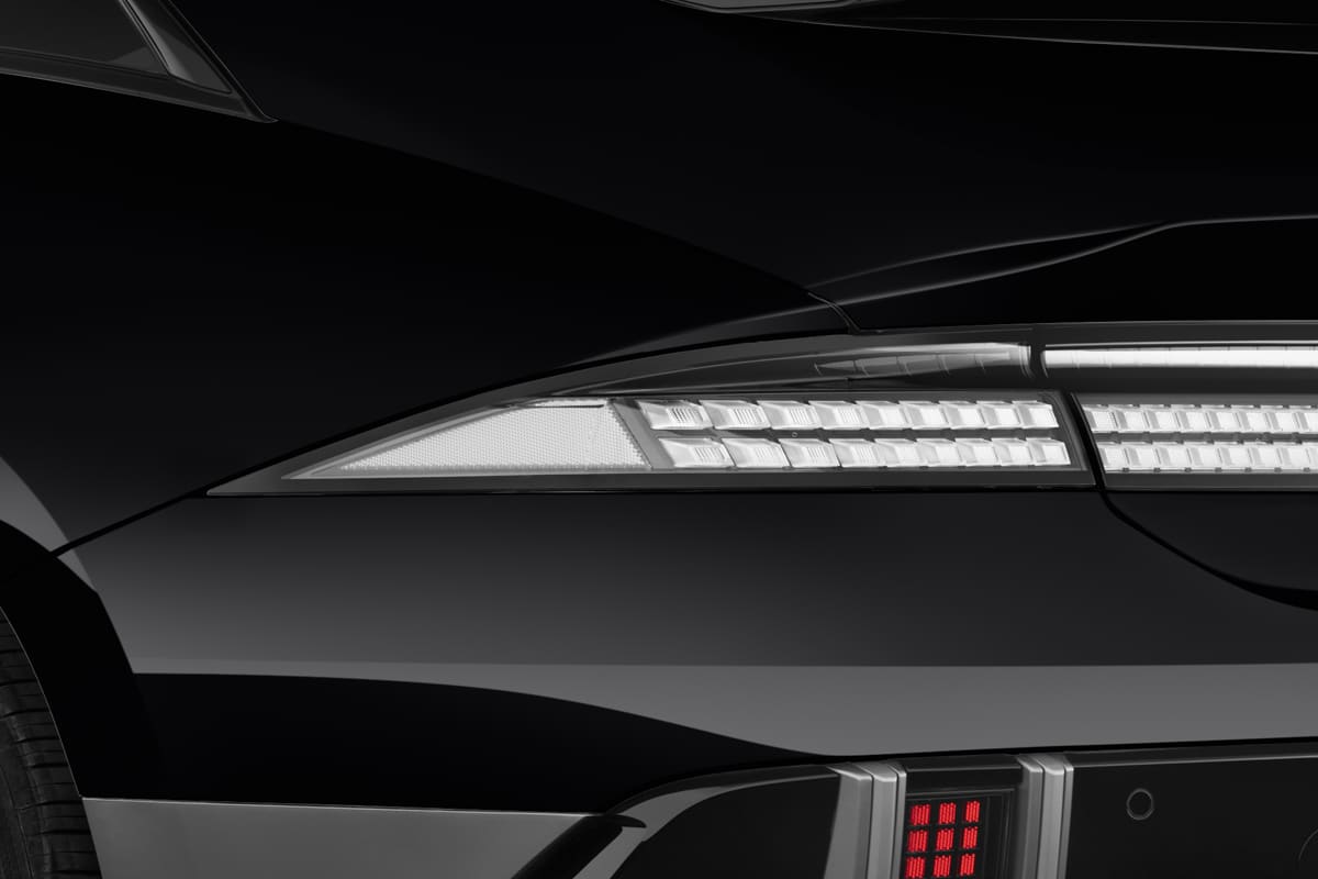 Heckleuchten eines Hyundai Ioniq 6