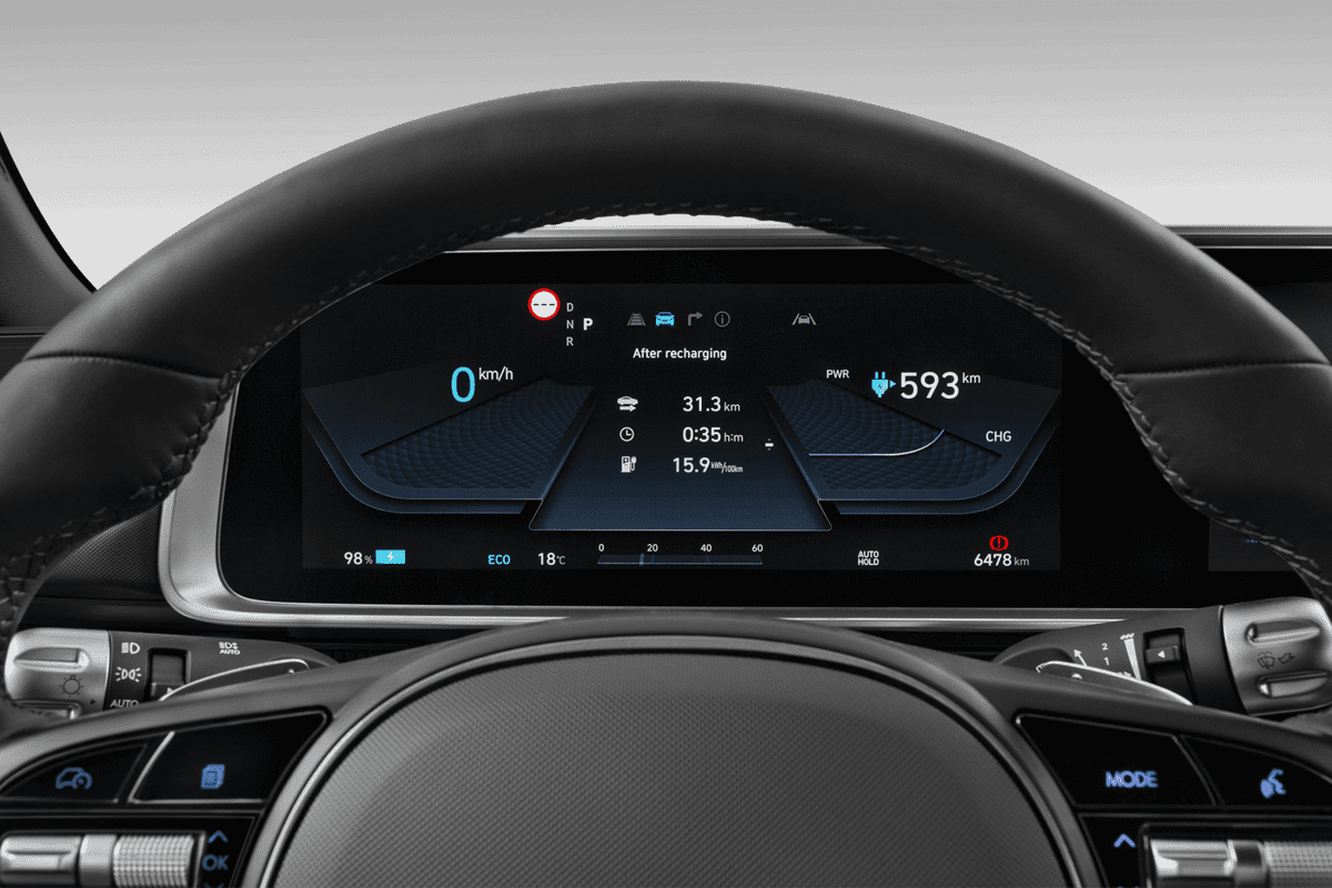 Kombiinstrument eines Hyundai Ioniq 6