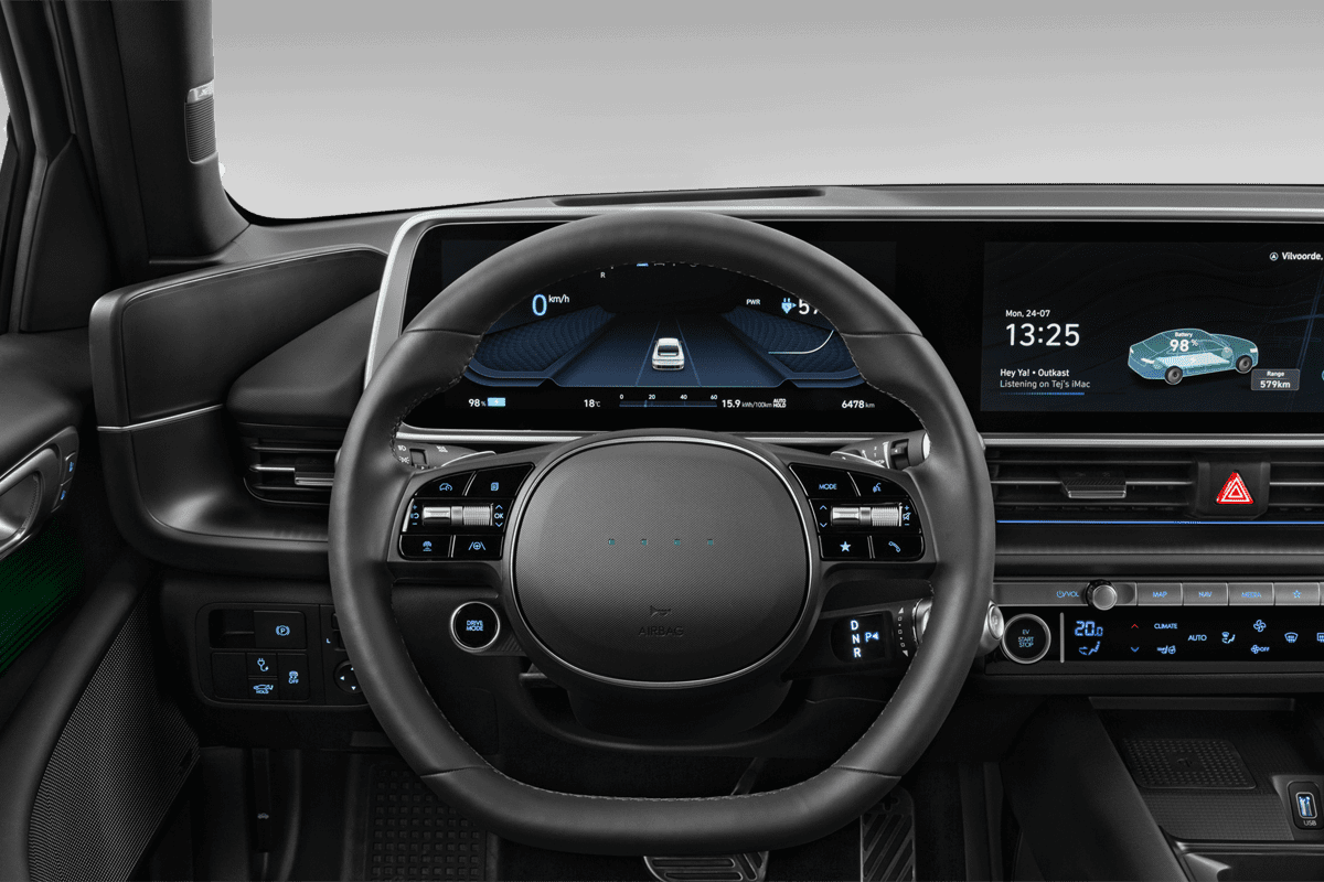 Lenkrad eines Hyundai Ioniq 6