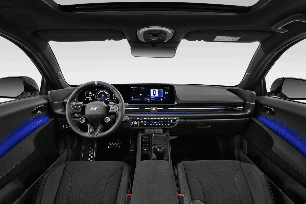 Armaturenbrett eines Hyundai Ioniq 6 (neues Modell)