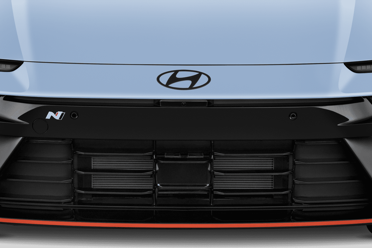 Kühlergrill eines Hyundai Ioniq 6 (neues Modell)