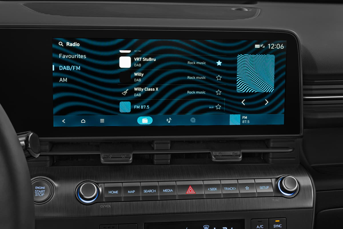 Audiosystem eines Hyundai Kona