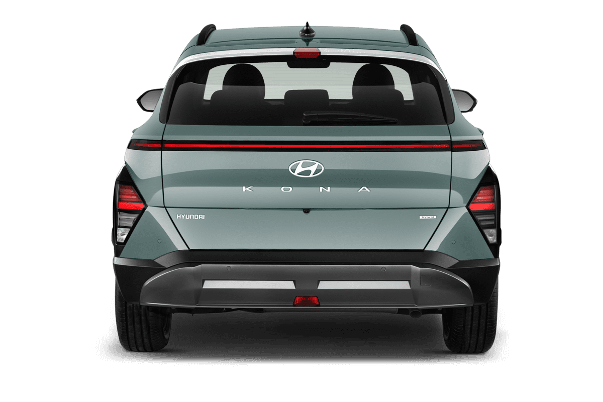 Heckansicht eines Hyundai Kona