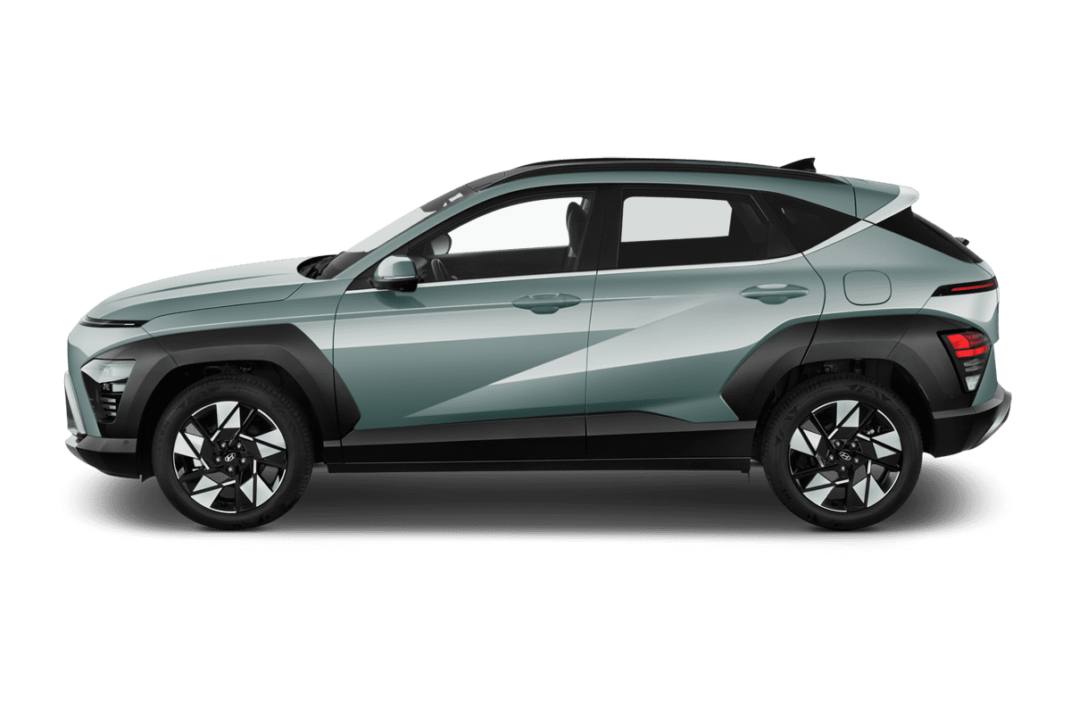 Seitenansicht eines Hyundai Kona