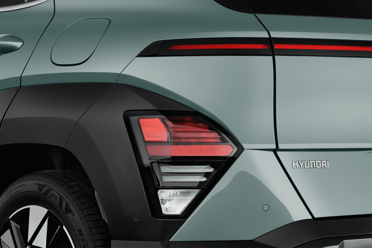 Heckleuchten eines Hyundai Kona
