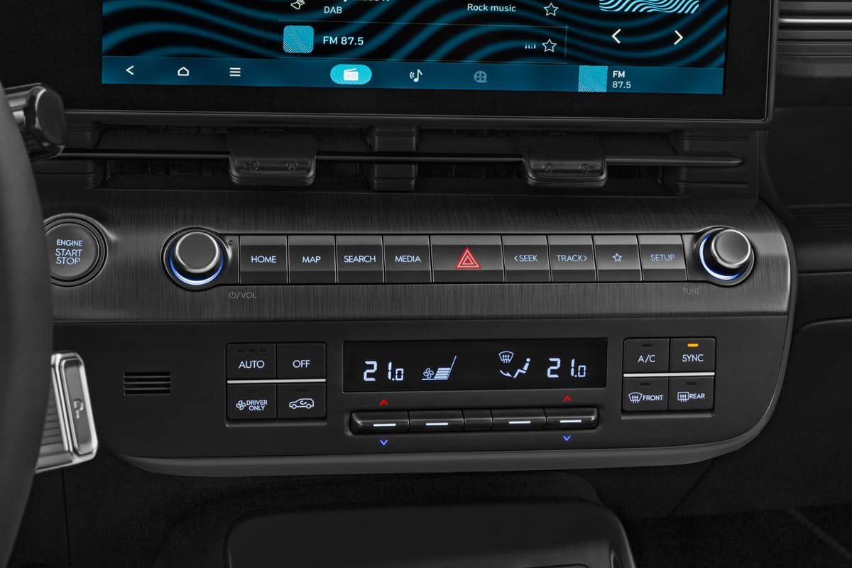 Klimasteuerung eines Hyundai Kona
