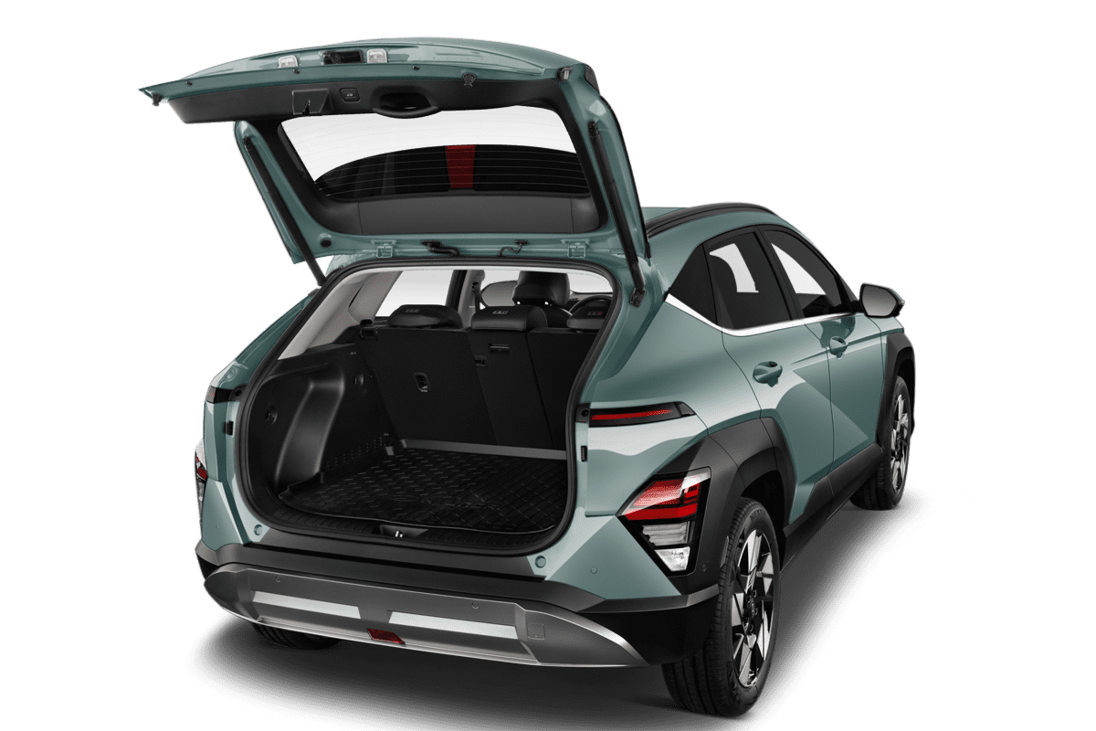Kofferraum eines Hyundai Kona