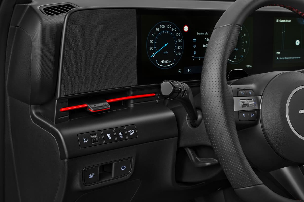 Lüftung eines Hyundai Kona