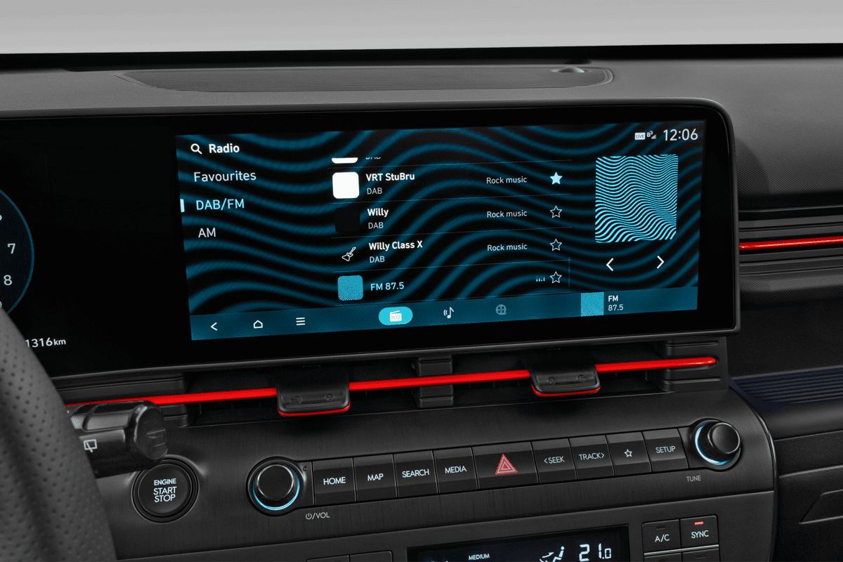 Audiosystem eines Hyundai Kona