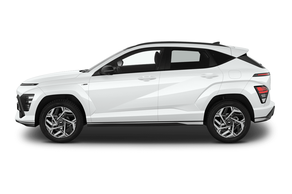 Seitenansicht eines Hyundai Kona