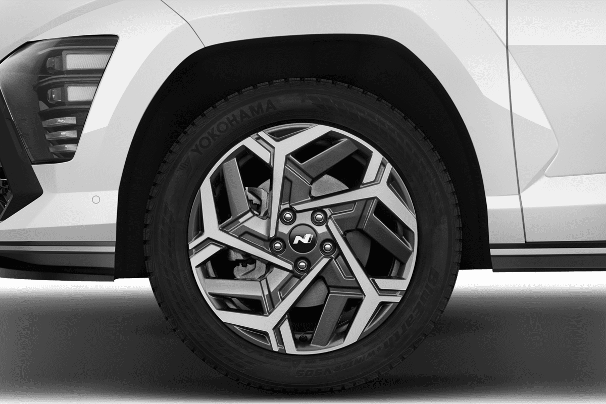 Radkappe oder Felge eines Hyundai Kona