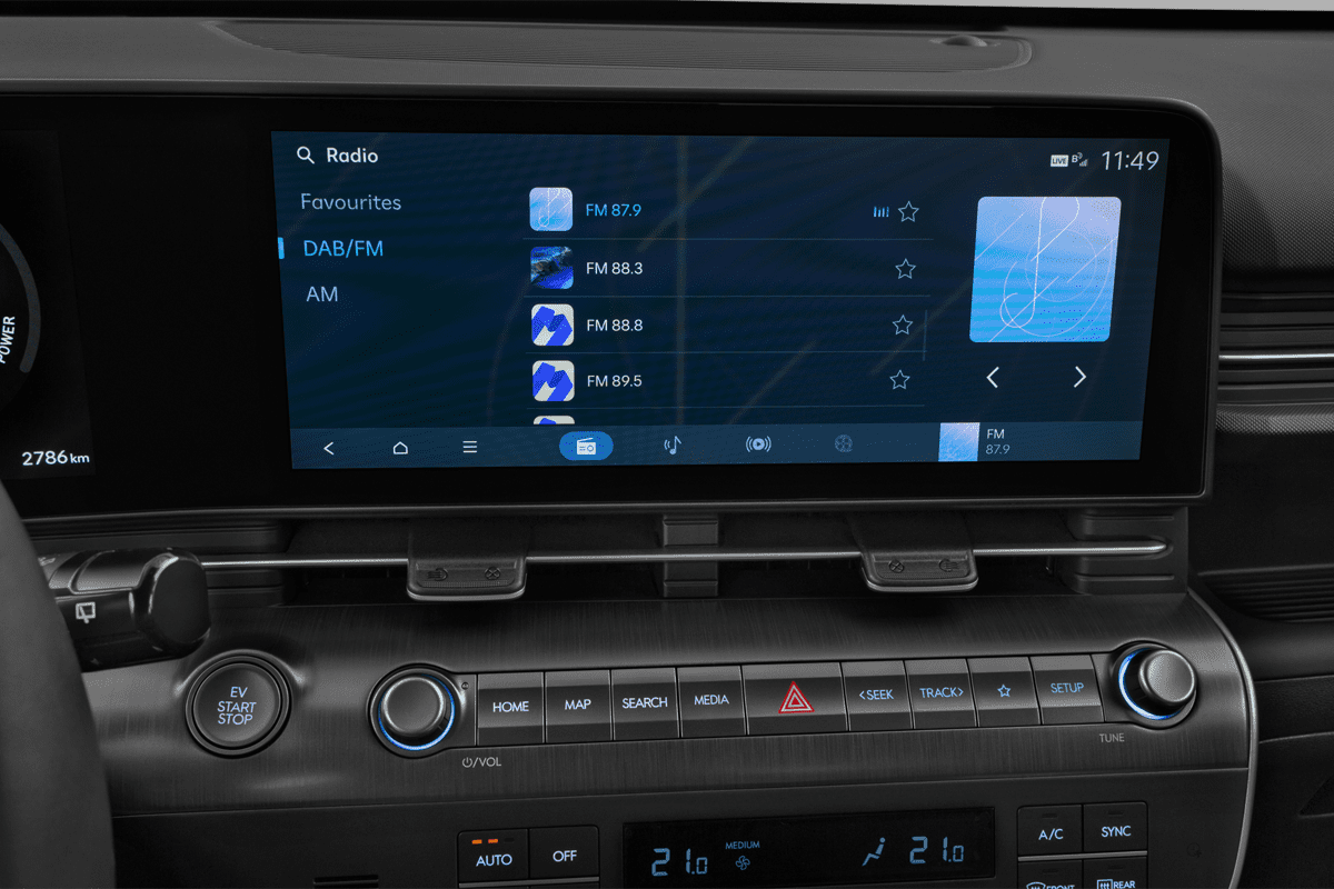 Audiosystem eines Hyundai Kona Elektro