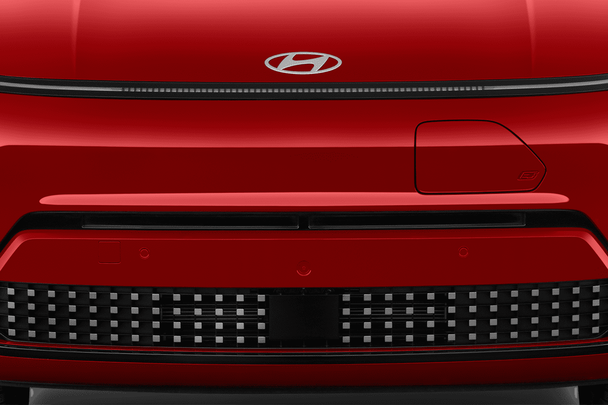 Kühlergrill eines Hyundai Kona Elektro