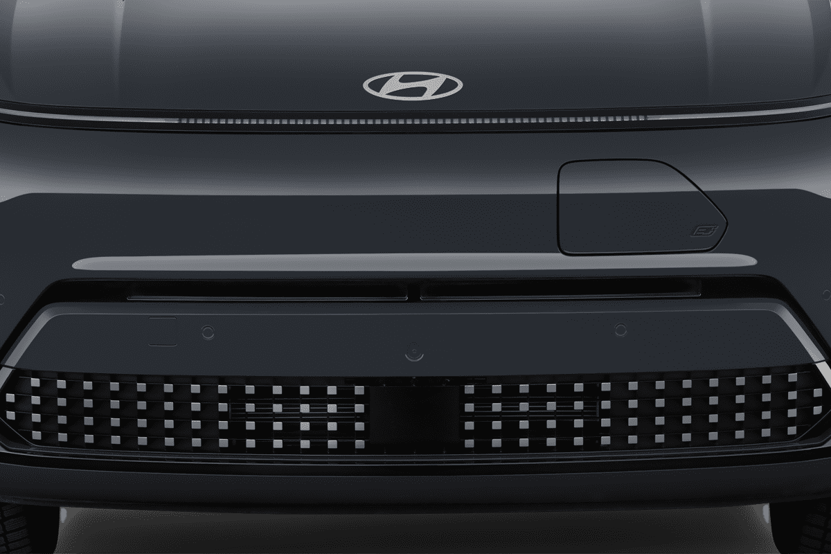 Kühlergrill eines Hyundai Kona Elektro