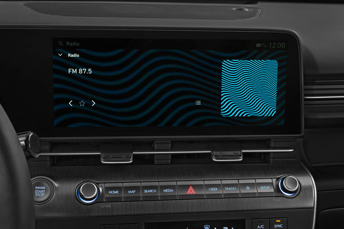Audiosystem eines Hyundai Kona Hybrid 