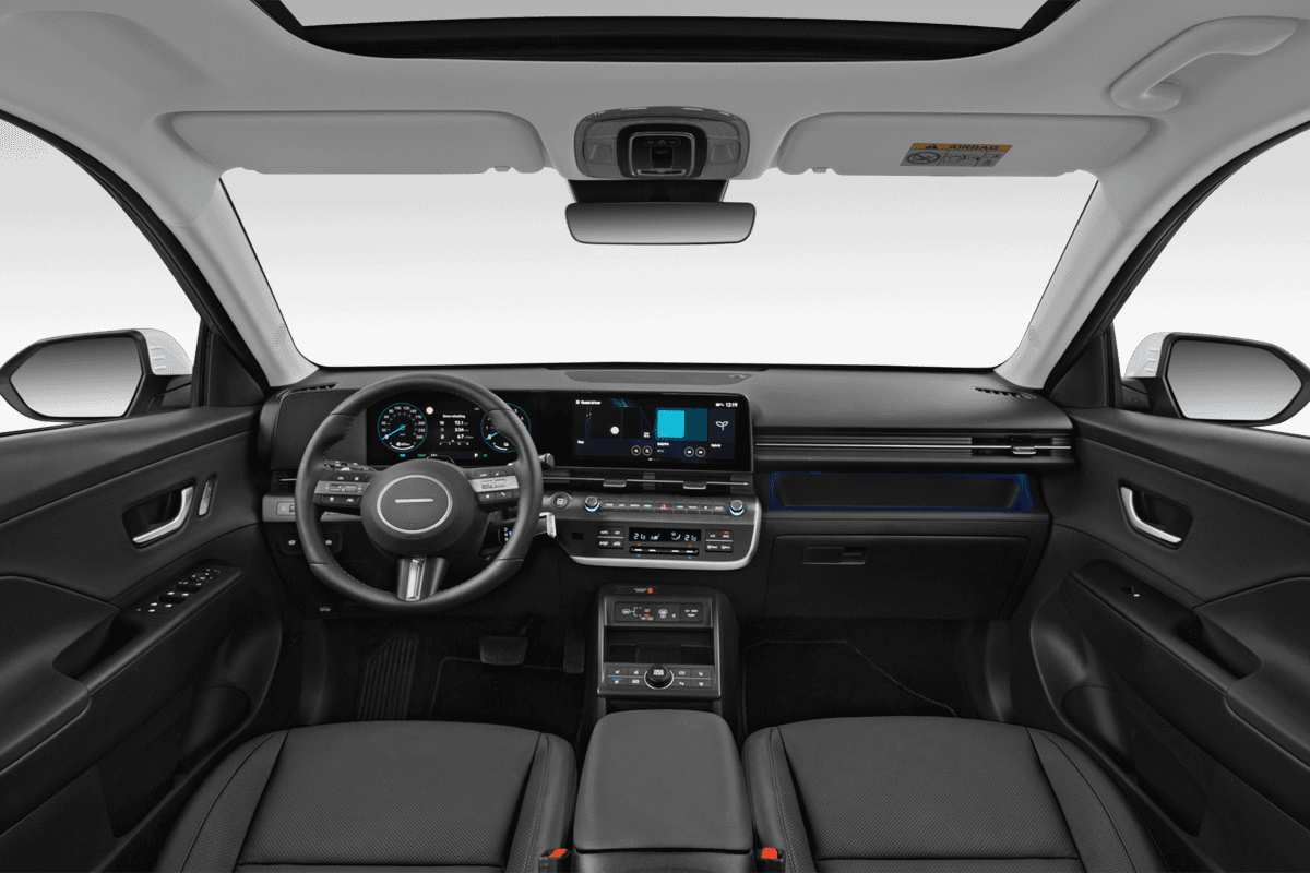 Armaturenbrett eines Hyundai Kona Hybrid 