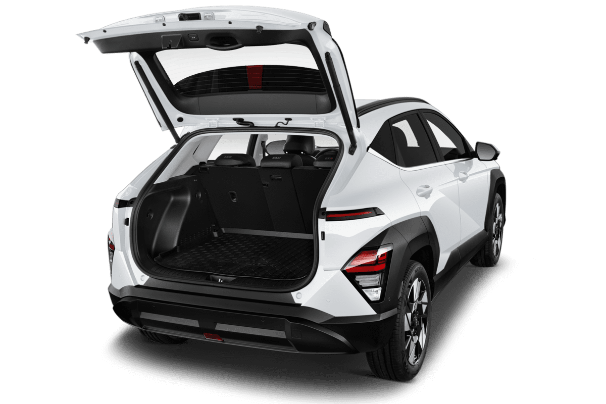 Kofferraum eines Hyundai Kona Hybrid 