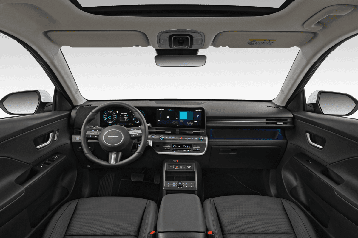 Armaturenbrett eines Hyundai Kona Hybrid 