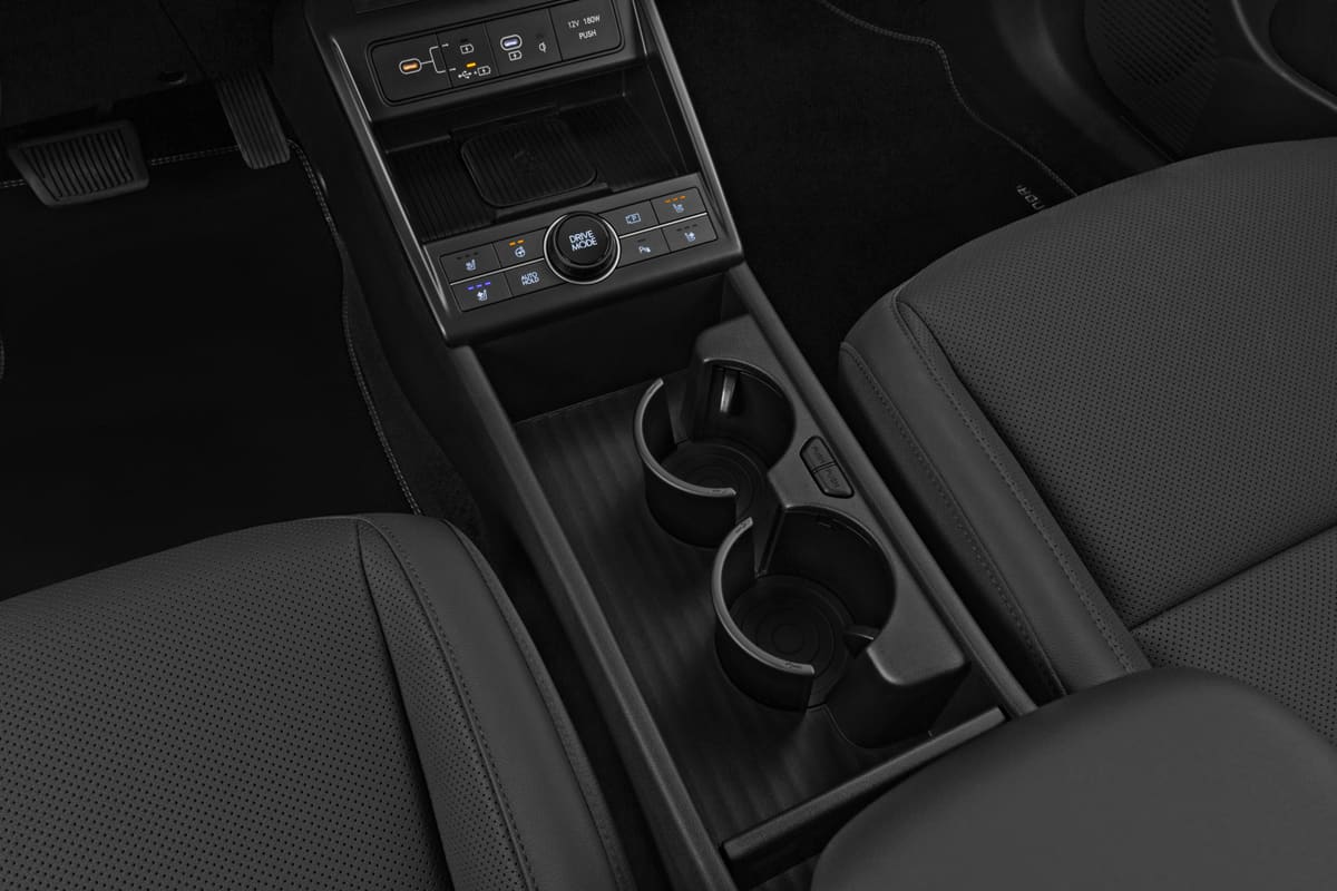 Schaltknüppel eines Hyundai Kona Hybrid 