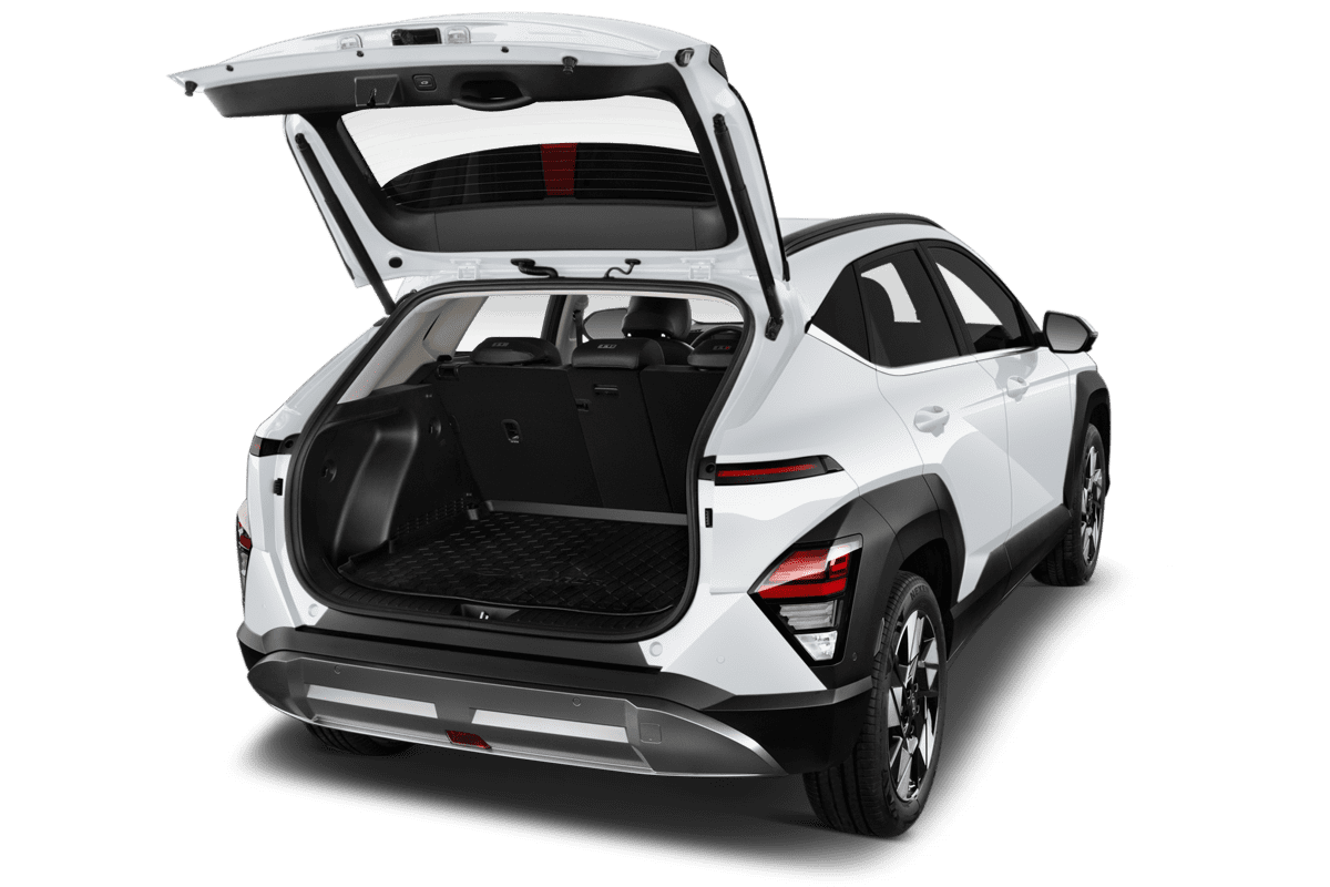 Kofferraum eines Hyundai Kona Hybrid 