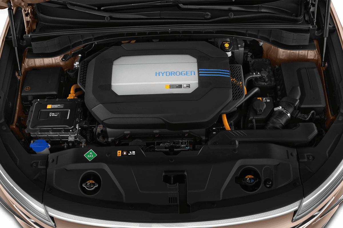 Motorraum eines Hyundai Nexo