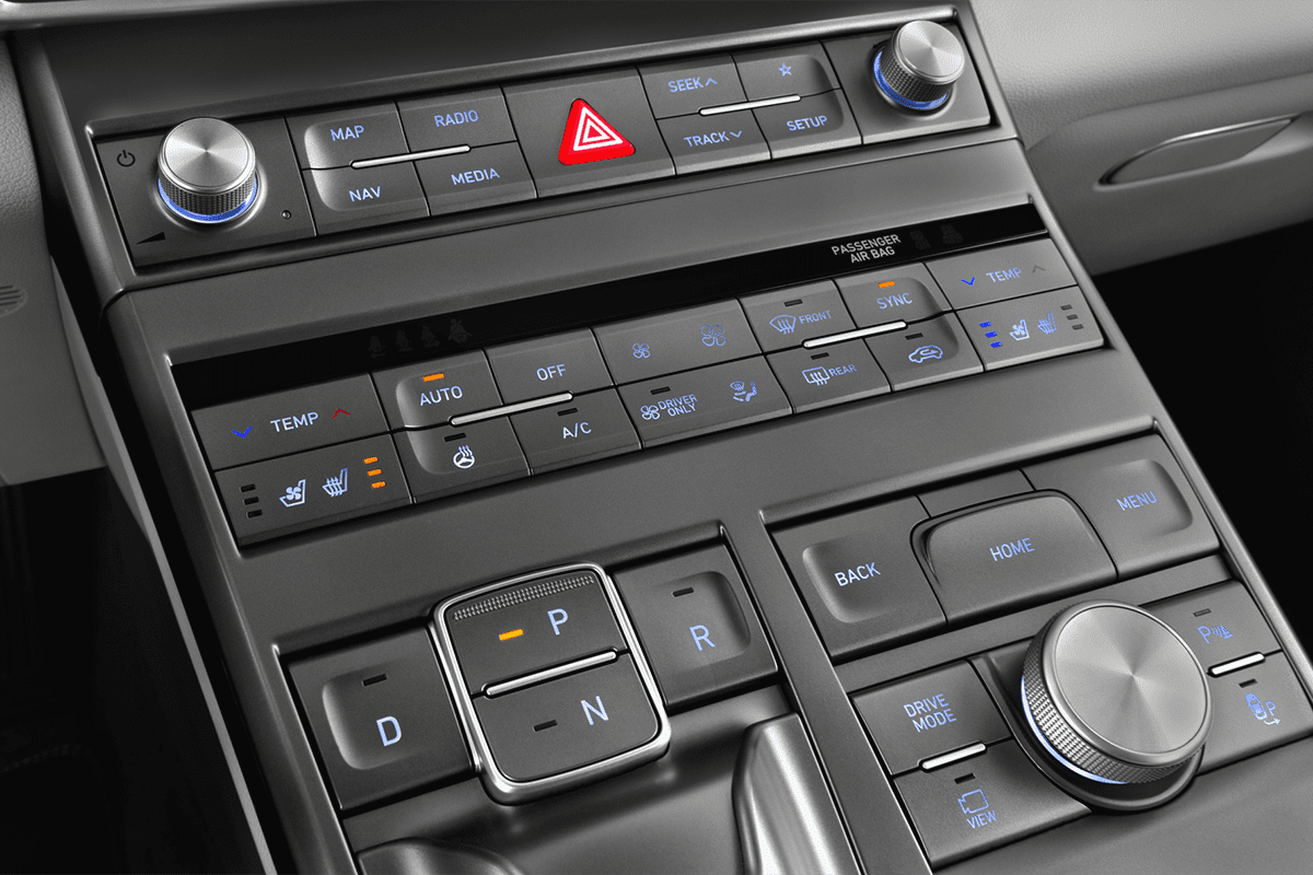 Schaltknüppel eines Hyundai Nexo