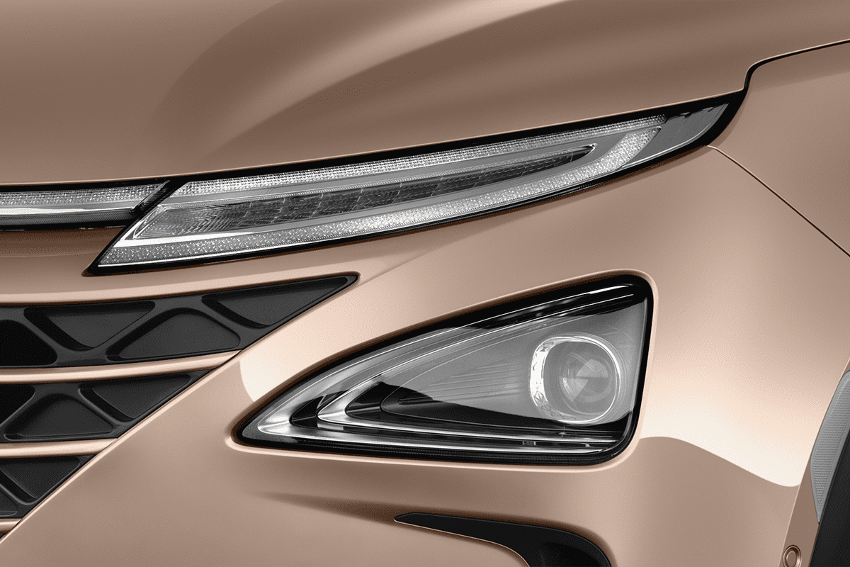 Frontscheinwerfer eines Hyundai Nexo