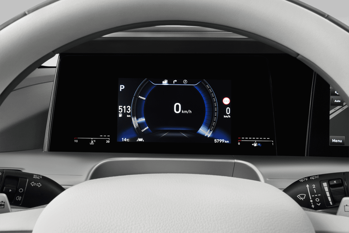 Kombiinstrument eines Hyundai Nexo