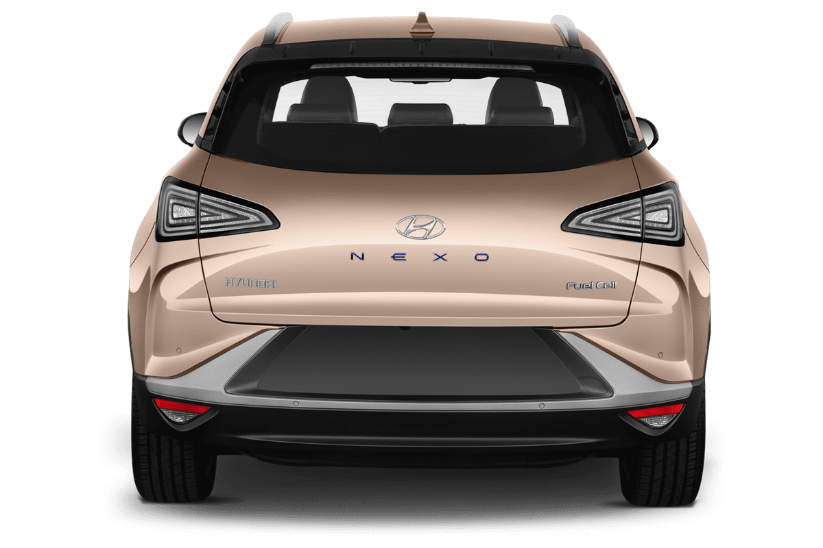 Heckansicht eines Hyundai Nexo