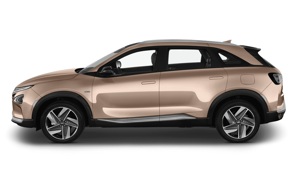 Seitenansicht eines Hyundai Nexo