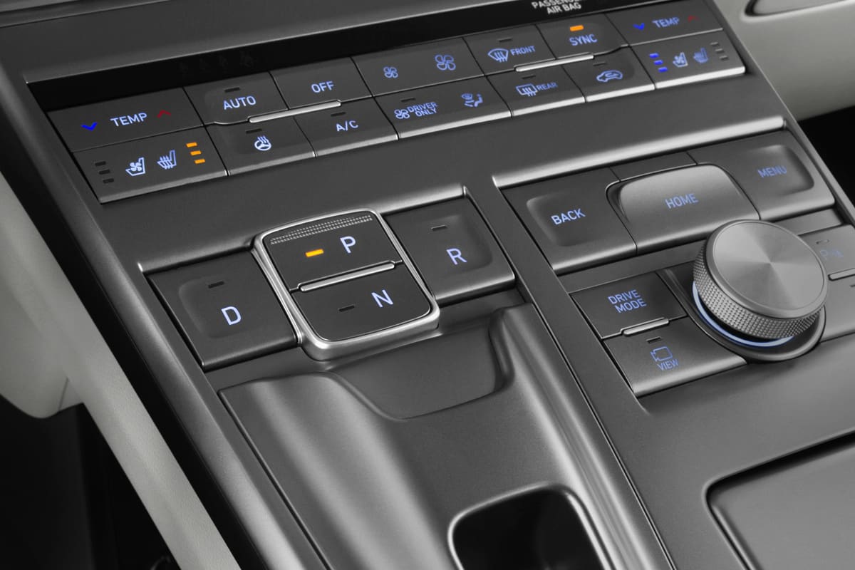 Klimasteuerung eines Hyundai Nexo
