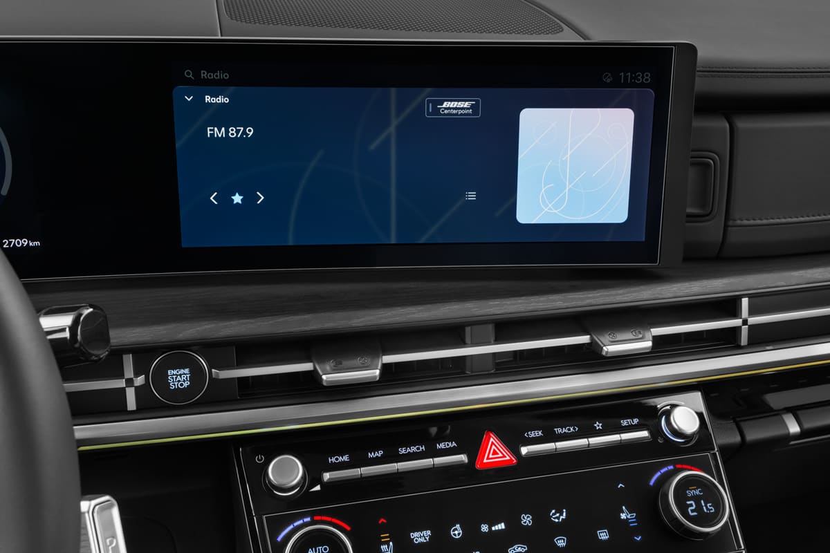 Audiosystem eines Hyundai Santa Fe Hybrid