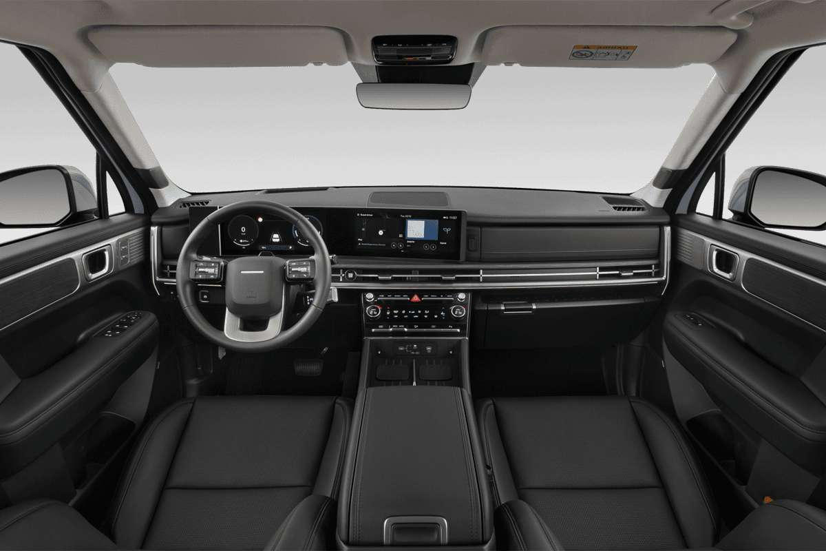 Armaturenbrett eines Hyundai Santa Fe Hybrid