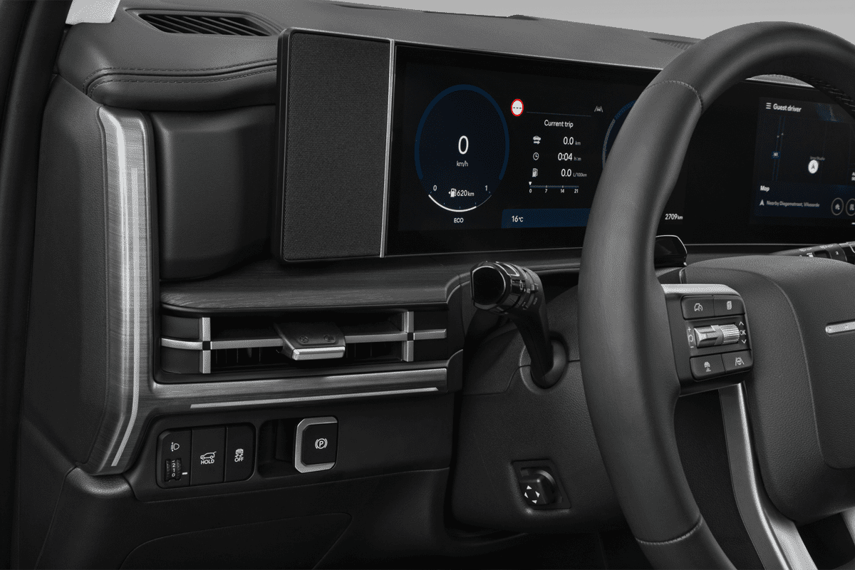 Lüftung eines Hyundai Santa Fe Hybrid