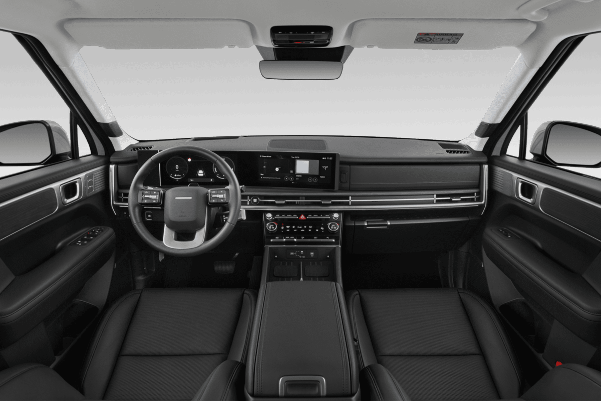 Armaturenbrett eines Hyundai Santa Fe Hybrid