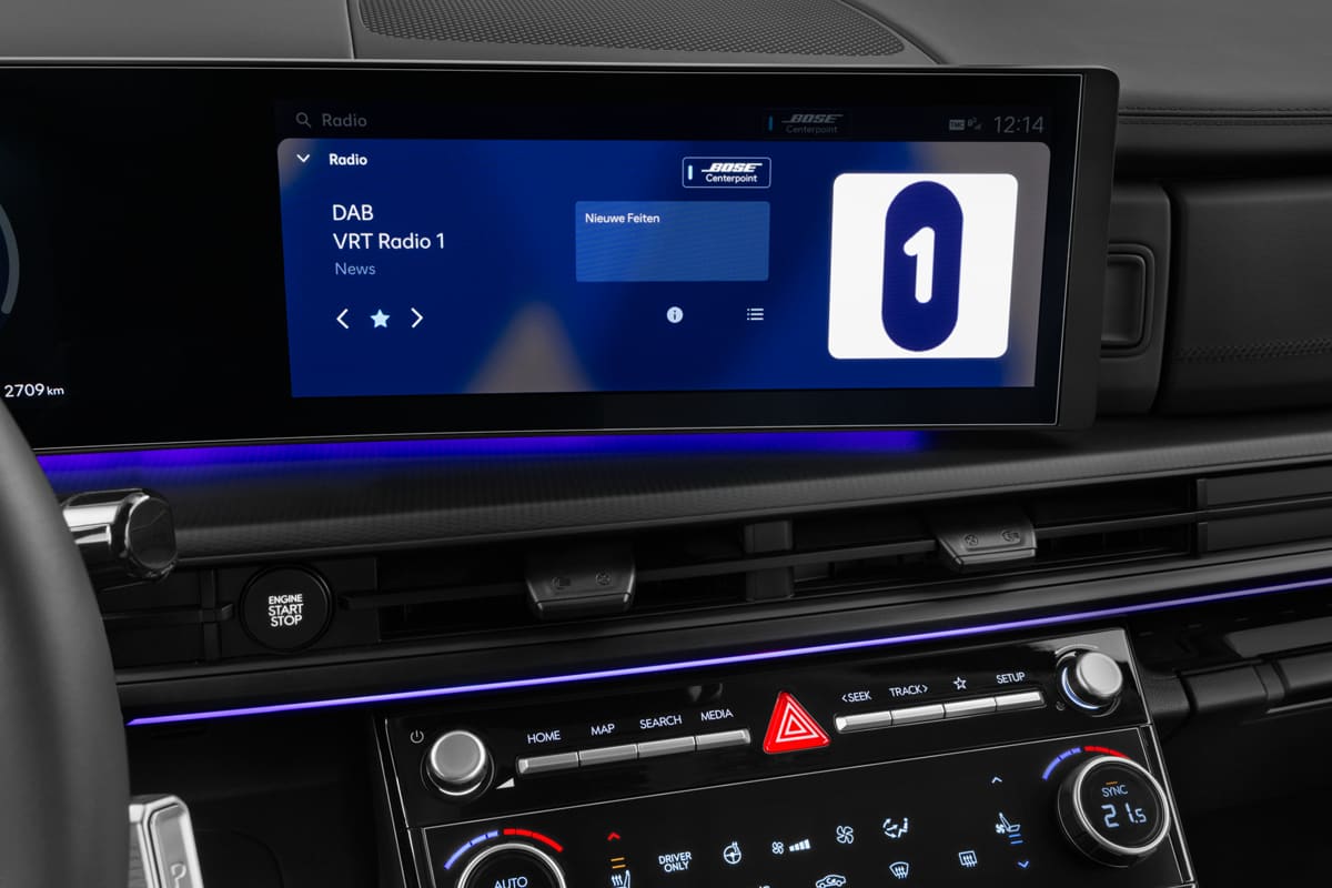 Audiosystem eines Hyundai Santa Fe Plug-in-Hybrid