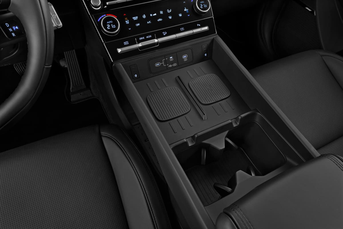 Schaltknüppel eines Hyundai Santa Fe Plug-in-Hybrid