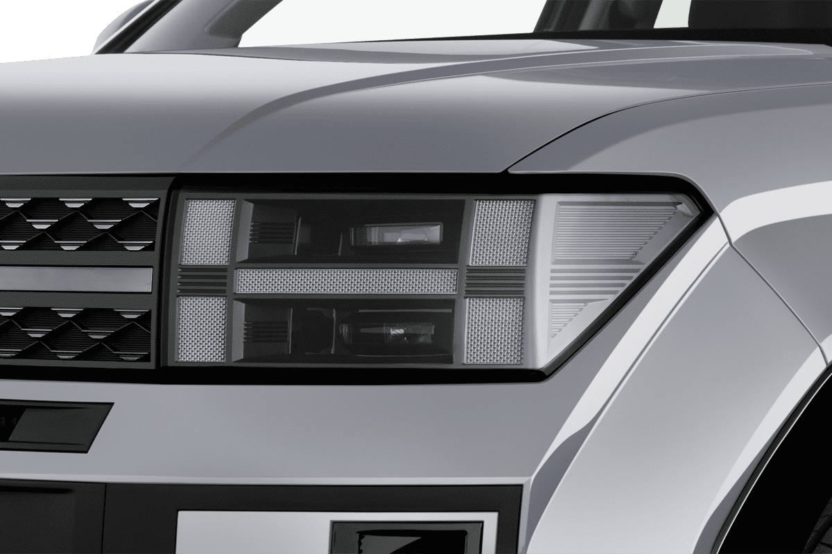 Frontscheinwerfer eines Hyundai Santa Fe Plug-in-Hybrid