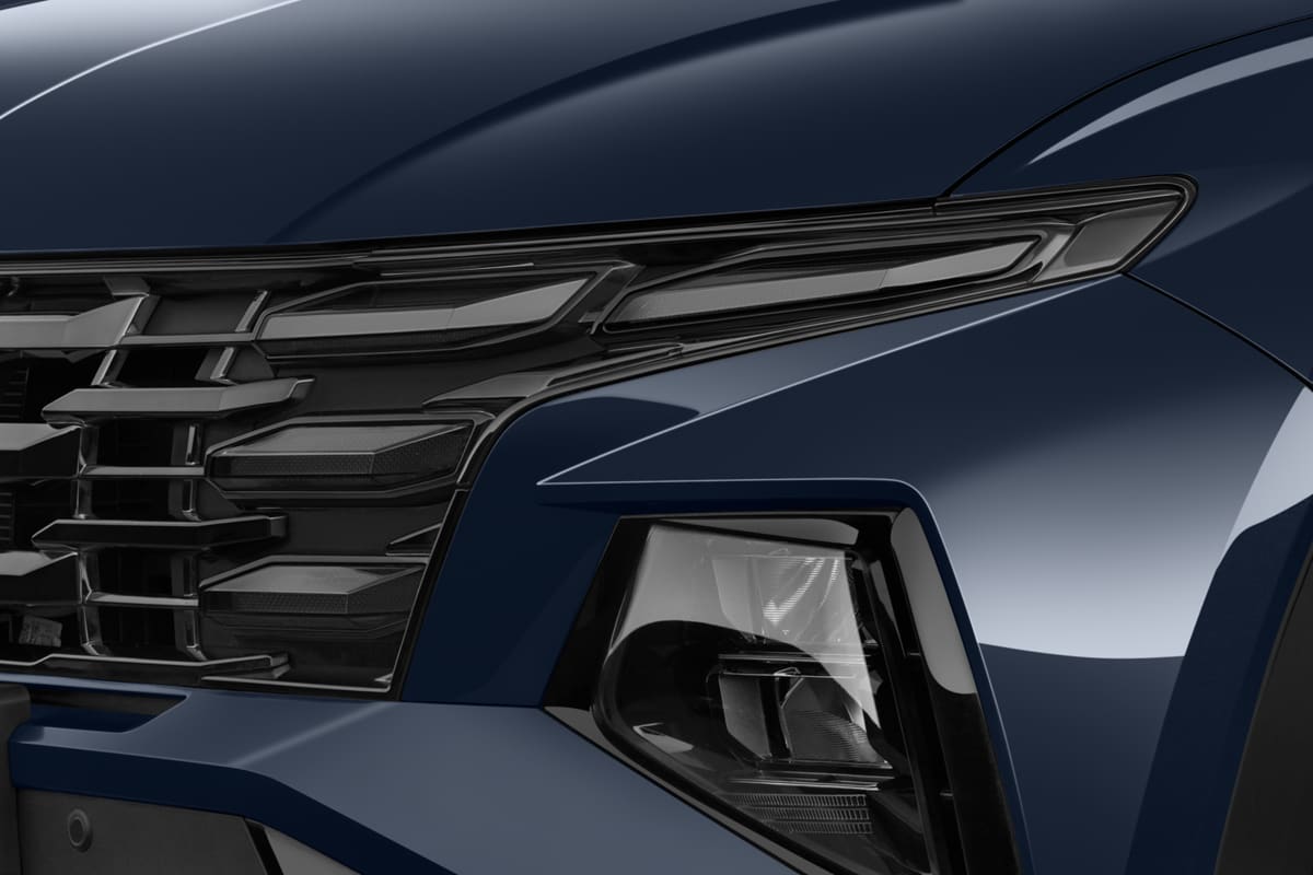 Frontscheinwerfer eines Hyundai Tucson