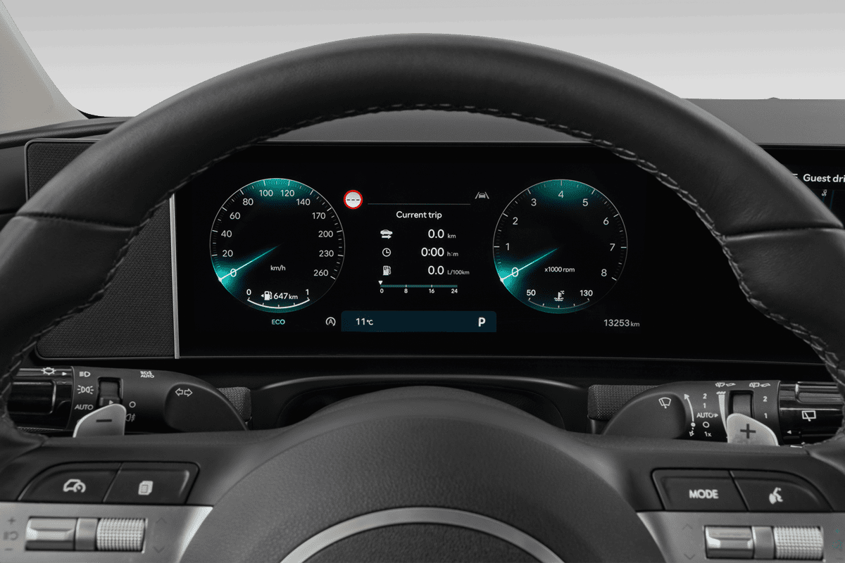 Kombiinstrument eines Hyundai Tucson