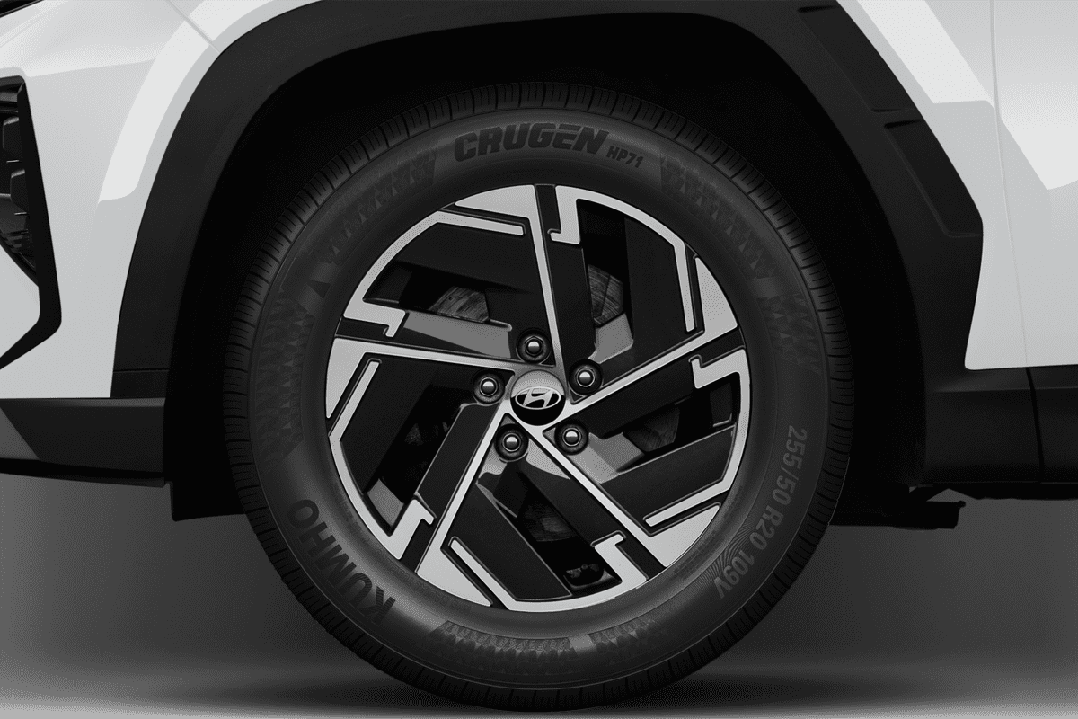 Radkappe oder Felge eines Hyundai Tucson Plug-in-Hybrid