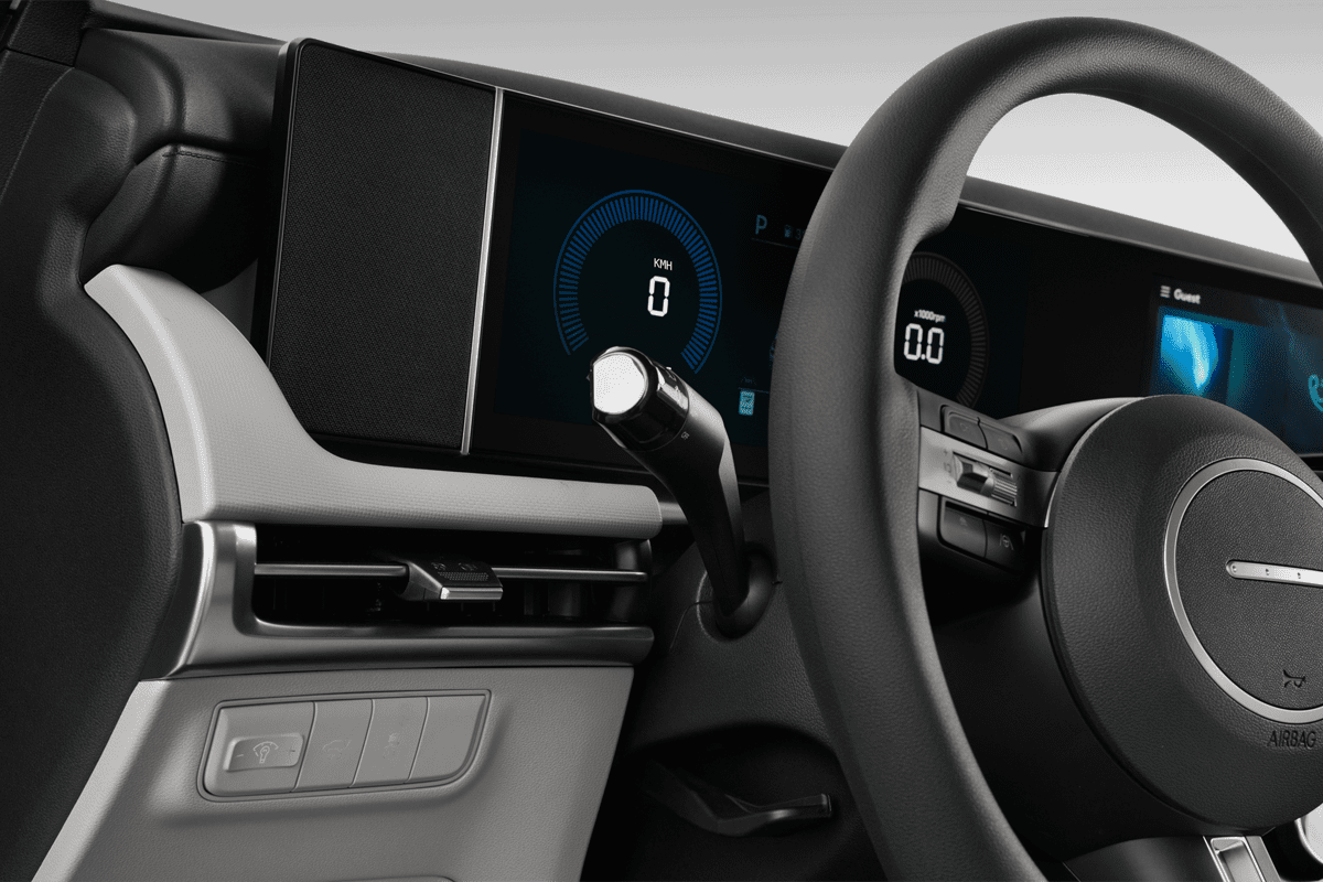 Lüftung eines Hyundai Tucson Hybrid (neues Modell)